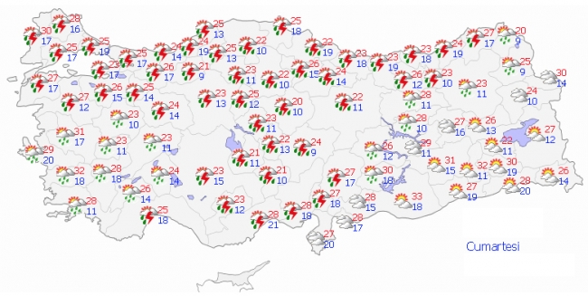 Hafta sonu hava nasıl olacak?